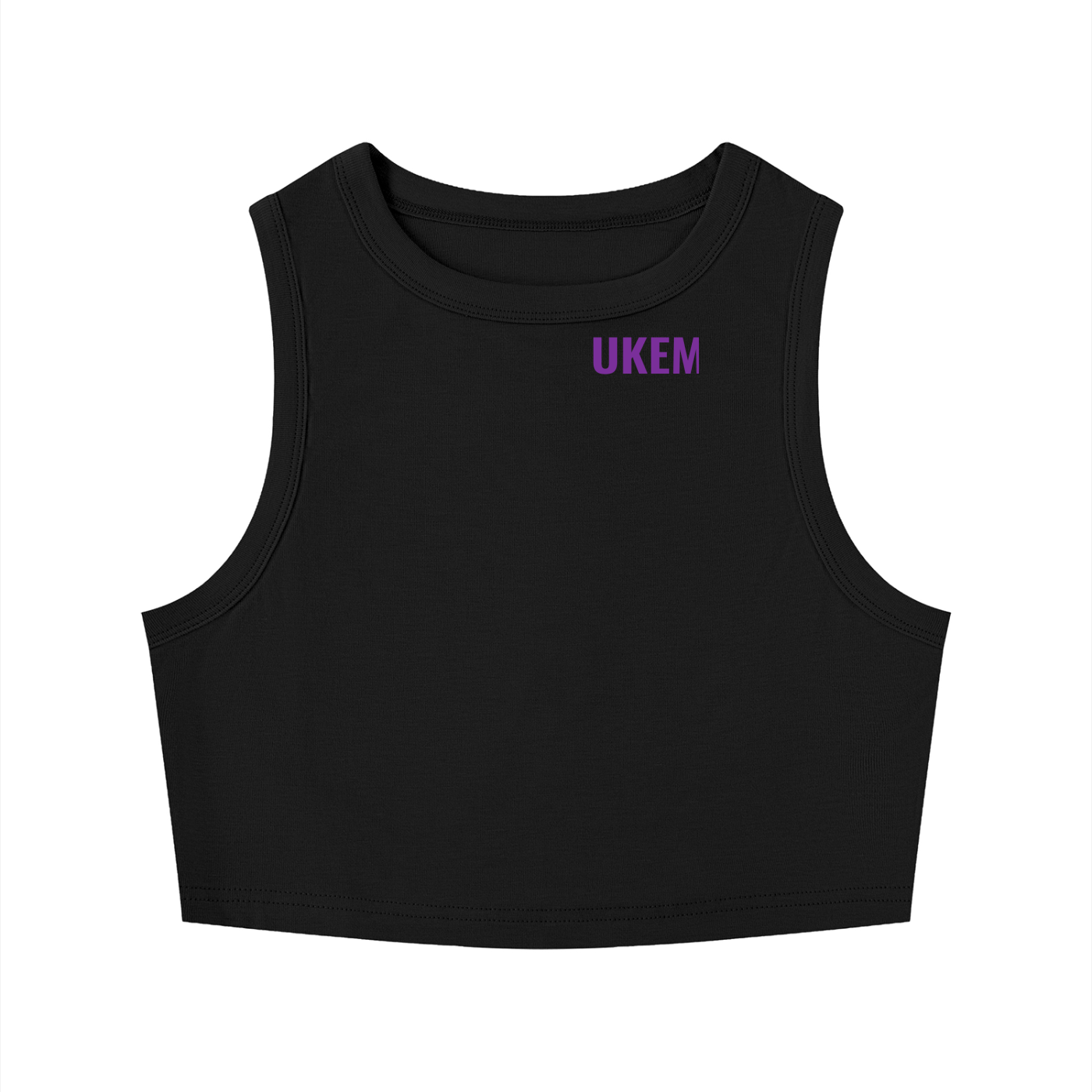 Women's Tight Crewneck Crop Tank Top