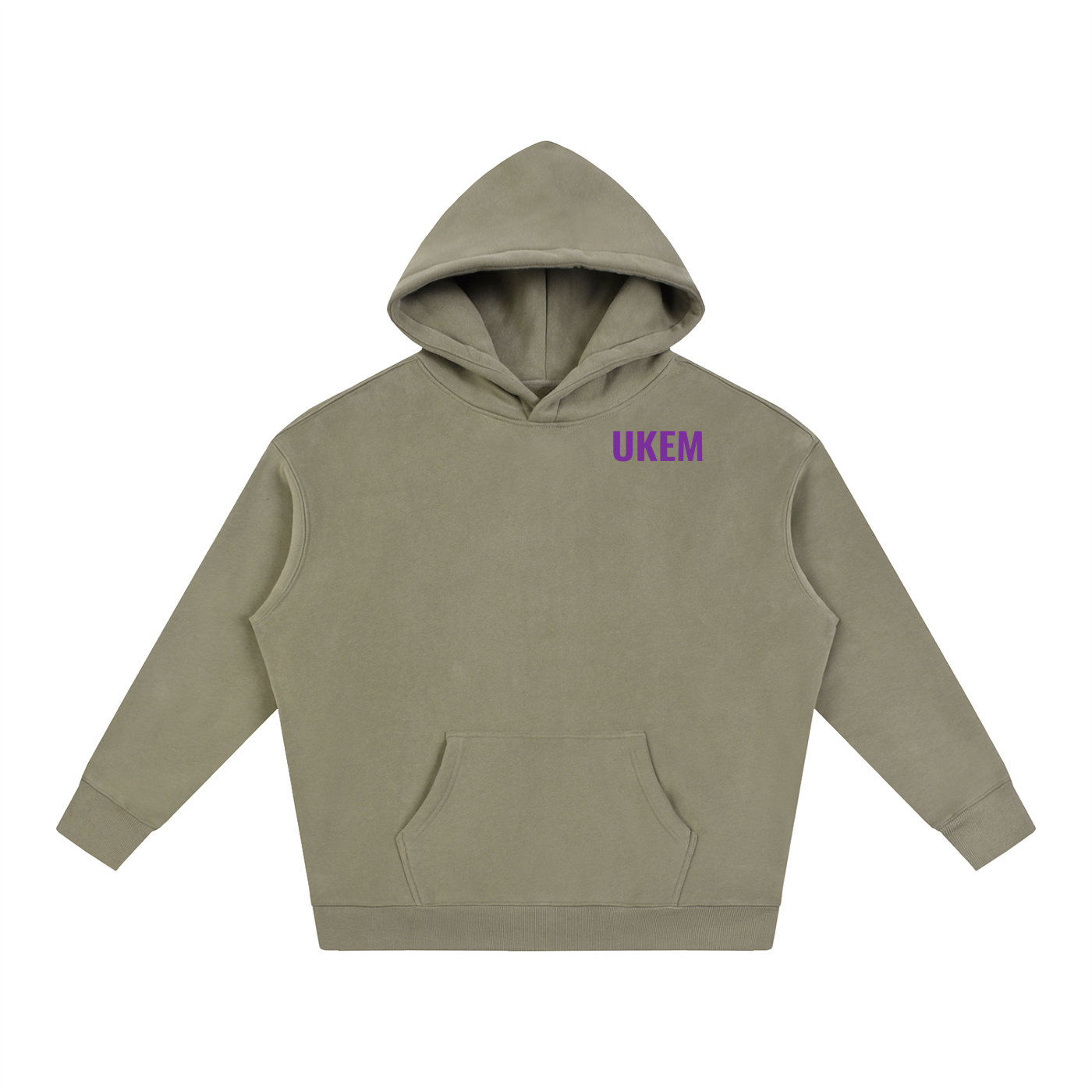 Men Oversize Fleeced Hoodie