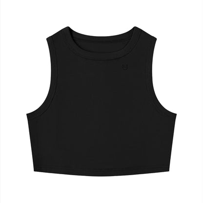 Women's Tight Crewneck Crop Tank Top ODMPOD