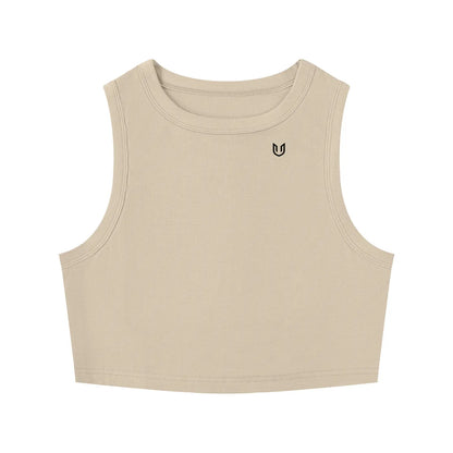 Women's Tight Crewneck Crop Tank Top ODMPOD