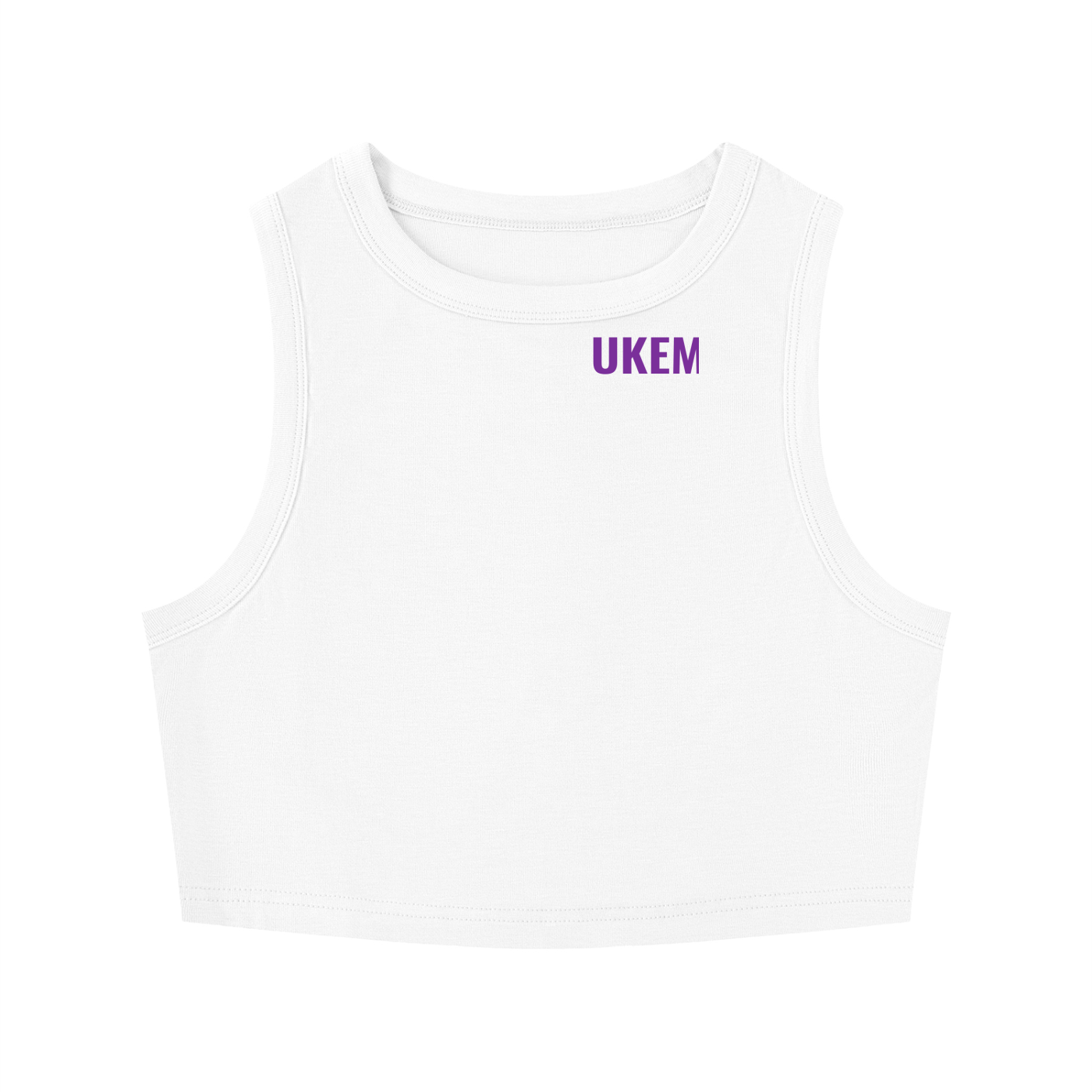 Women's Tight Crewneck Crop Tank Top