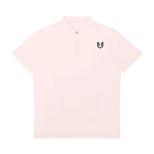 Men's Quarter-Zip Performance Polo Shirt ODMPOD