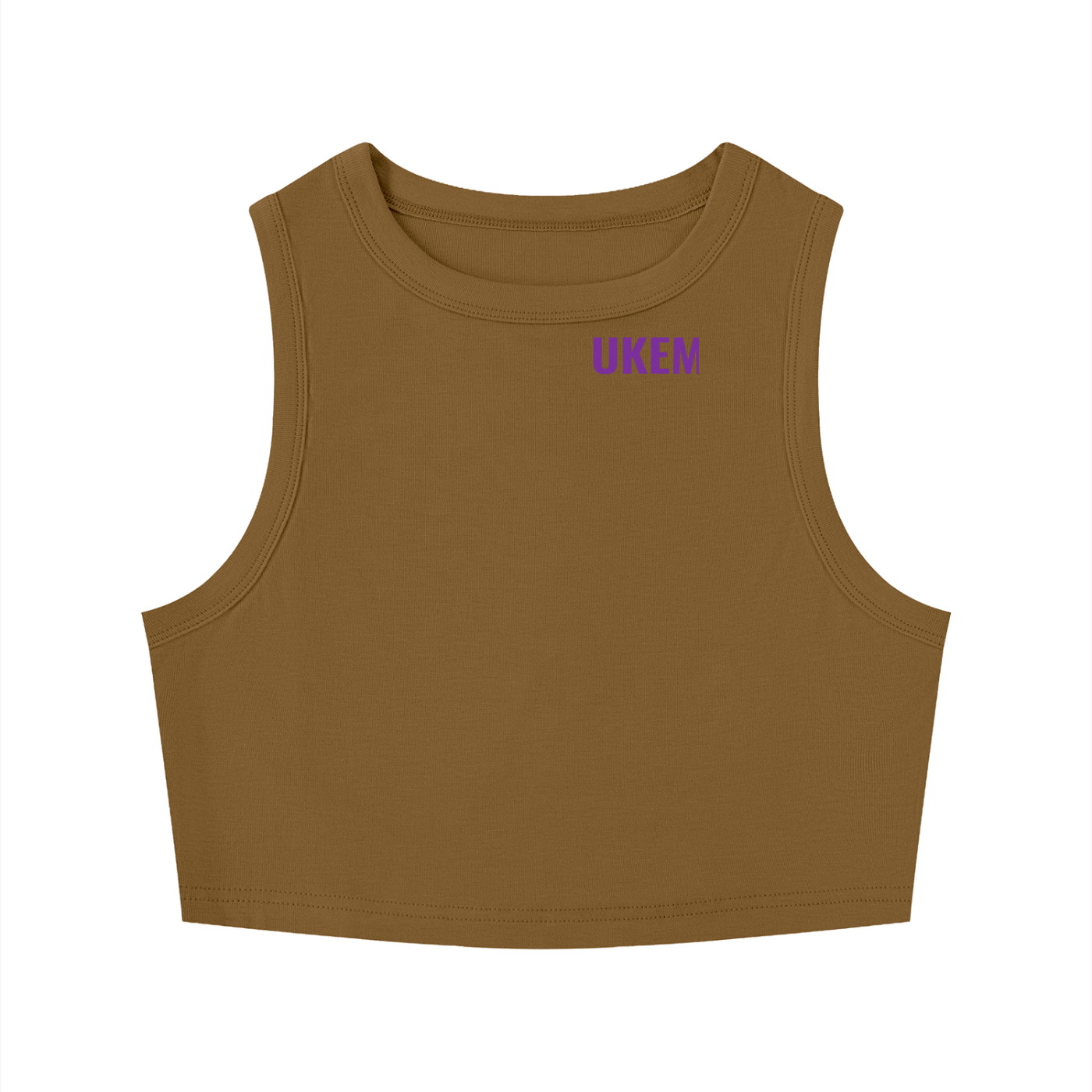 Women's Tight Crewneck Crop Tank Top