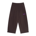 Men's Plaid Wide Leg Pants