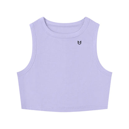 Women's Tight Crewneck Crop Tank Top ODMPOD