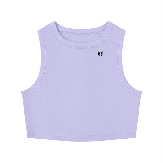 Women's Tight Crewneck Crop Tank Top ODMPOD