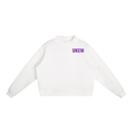 Women's Essential Fleece Mock-Neck Crew Sweatshirt