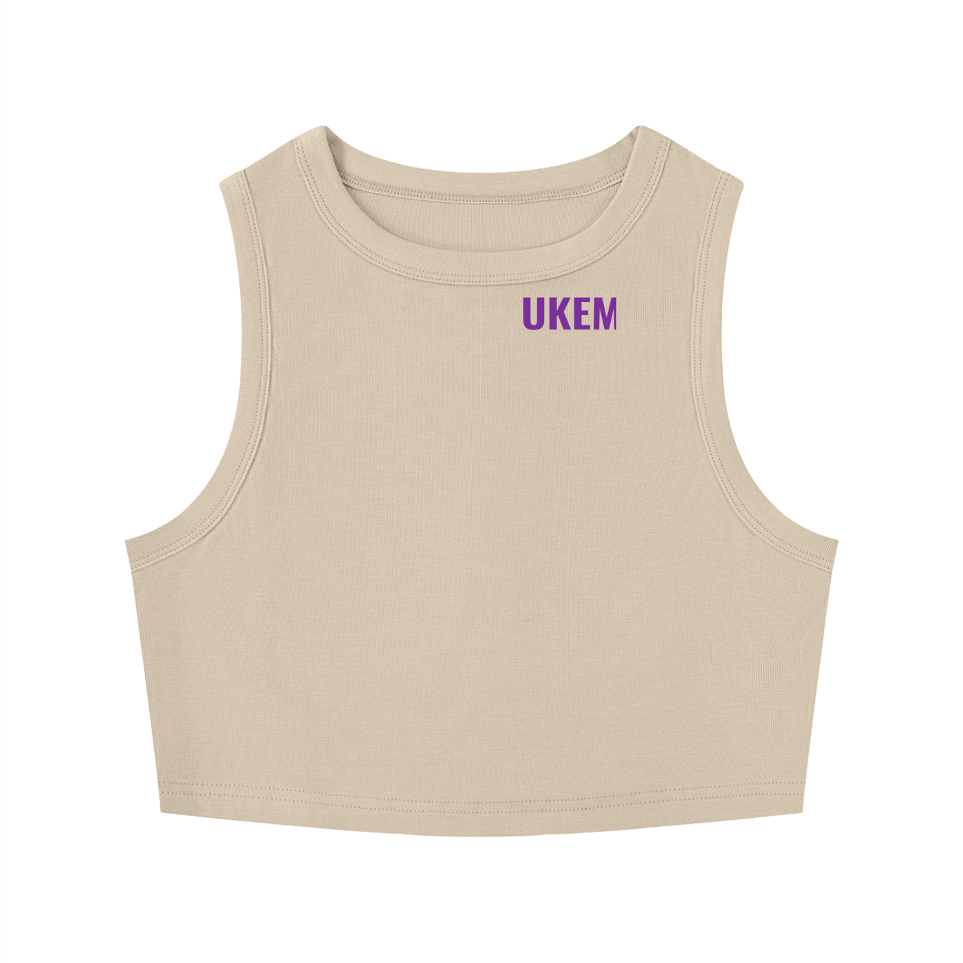 Women's Tight Crewneck Crop Tank Top