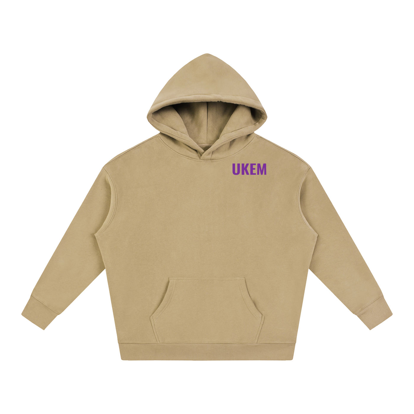 Men Oversize Fleeced Hoodie