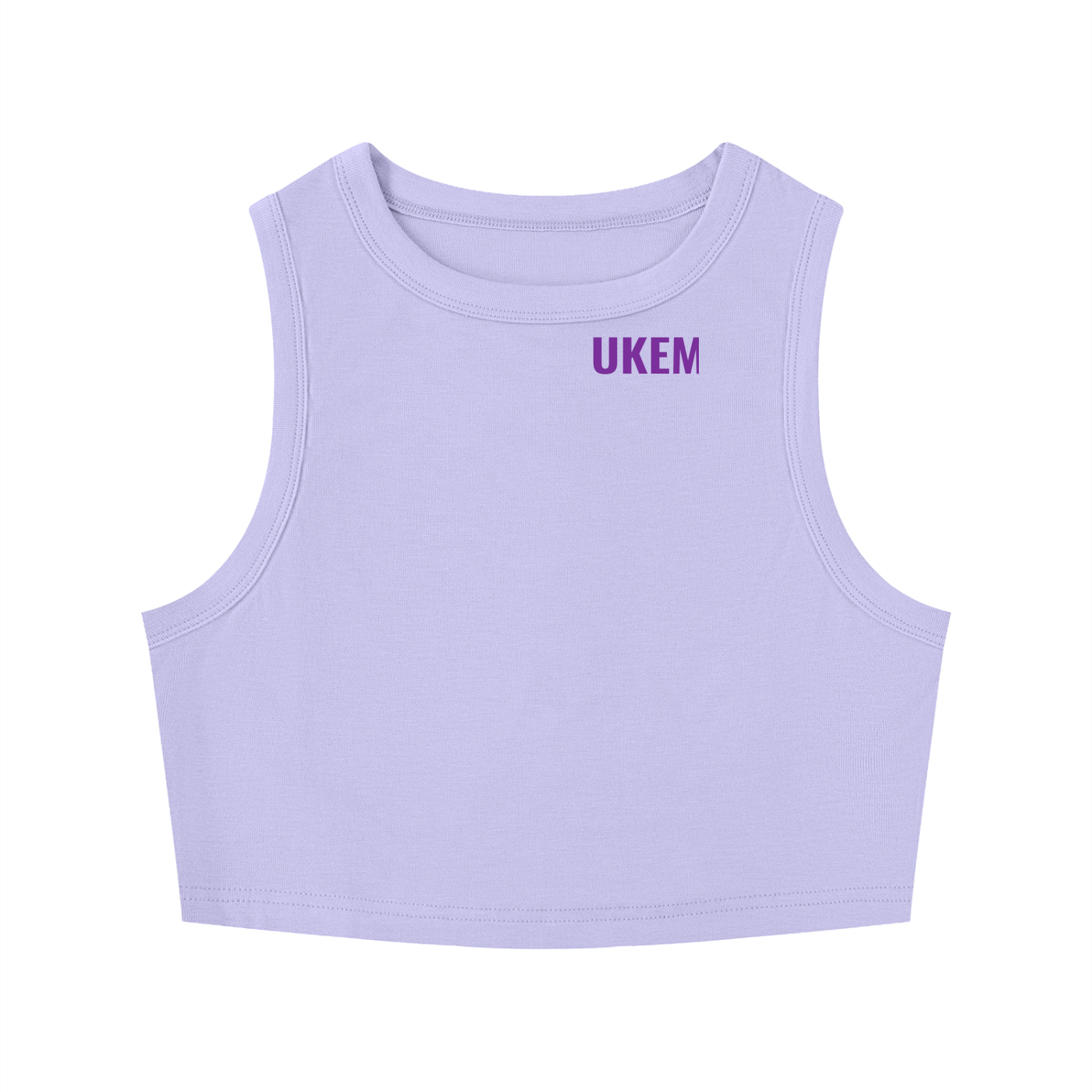Women's Tight Crewneck Crop Tank Top